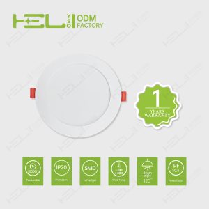 3CCT暗装圆形_φ97×26mm-2.5寸-3W-12LED-3000K/4200K/6500K
