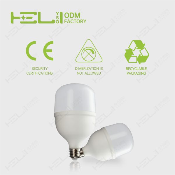 TP柱形灯/DB半年品质-1/220V/铁支架灯珠/220V/50HZ/-20℃~40℃/0.5/DOB/线性恒流/塑包铝+PP罩/50W//0.5/Lm//Ra80/6500K/42LED/无要求/E27//JDE-T125(PP中罩）/125x160mm非阻燃 - 图片 6
