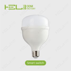 TP柱形灯/智能-开关调色2年高品质-8/165-265V/带记忆开关调色温/165-265V/50HZ/-20℃~40℃/0.5/开关恒流/塑包铝+PP罩/45W±10%/0.5/4050Lm±10%/Ra80/3000K-6500K/90LED/<7/E27//JDE-T125(PP中罩）/125x160mm非阻燃