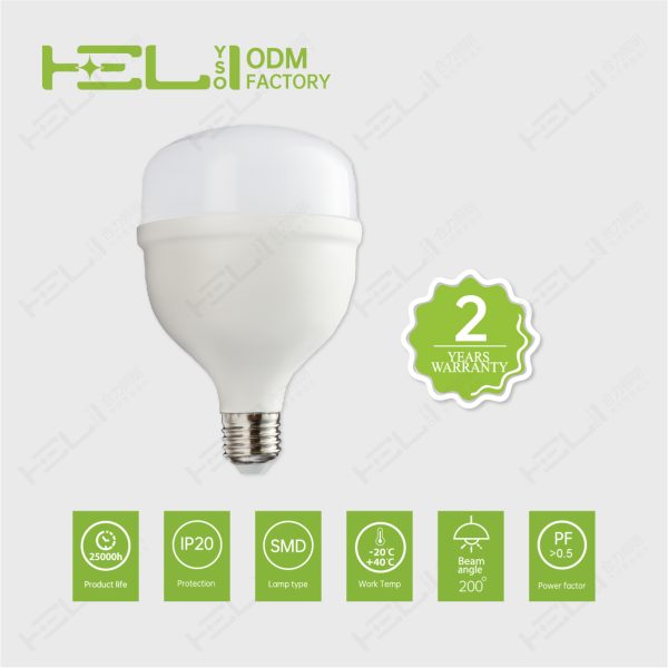 TP柱形灯/智能-开关调色2年高品质-8/165-265V/带记忆开关调色温/165-265V/50HZ/-20℃~40℃/0.5/开关恒流/塑包铝+PP罩/40W±10%/0.5/3600Lm±10%/Ra80/3000K-6500K/80LED/<7/E27//JDE-T115(PP中罩）/115x144mm非阻燃 - 图片 8
