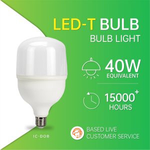 TP  柱形灯/FY8/100-265/IC-DOB/塑包铝+PC罩/JD/40/4200/860/48LED/E27/JD-T115（PC高罩）/115×208mm/F